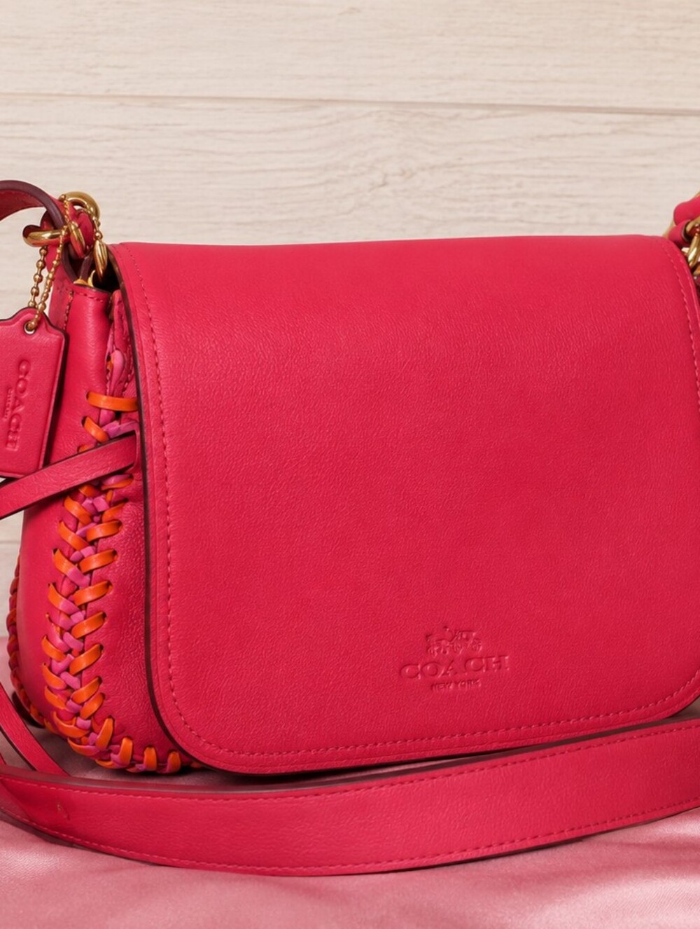 Coach Dakota Women's Pink Crossbody Shoulder Bag